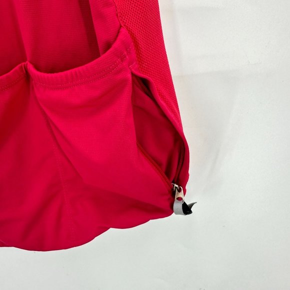 Zoot Sports Top Womens Pullover Cycling 1/4 Zip Back Pockets Pink M - Picture 10 of 10